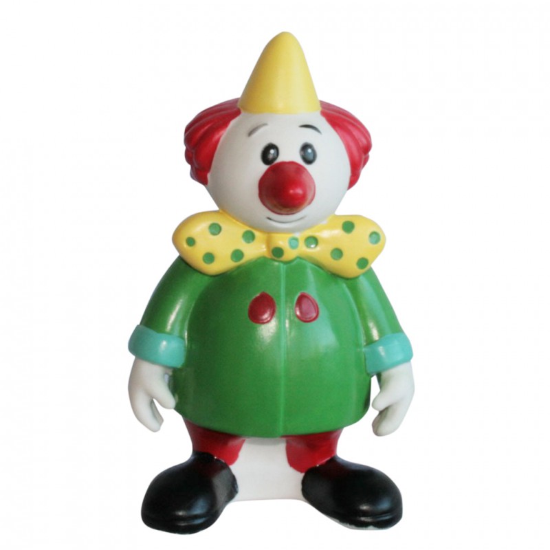 Kiri le clown - Grand sujet Porcelaine mate peinte à la main